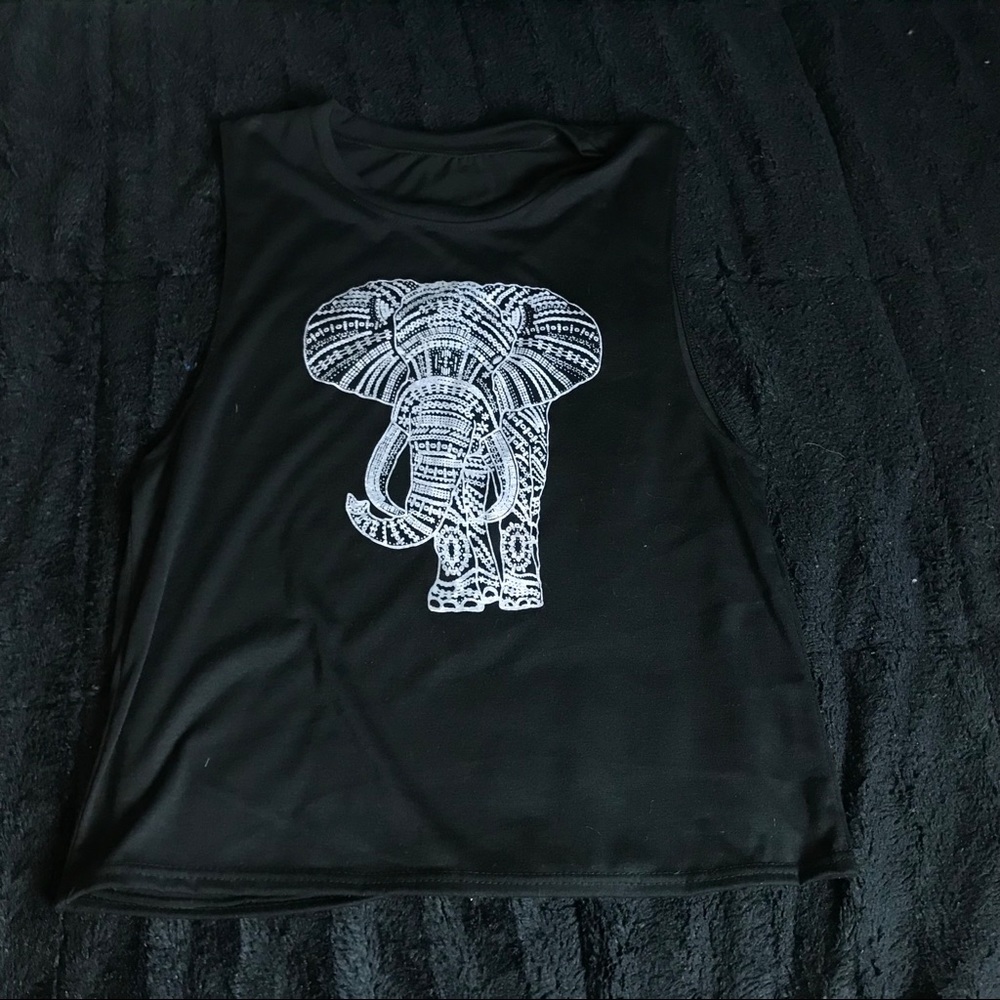 ⚡️ Tribal Elephant Muscle Tank